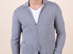 Cardigan ONLY&Sons Blazer Medium Grey Melange